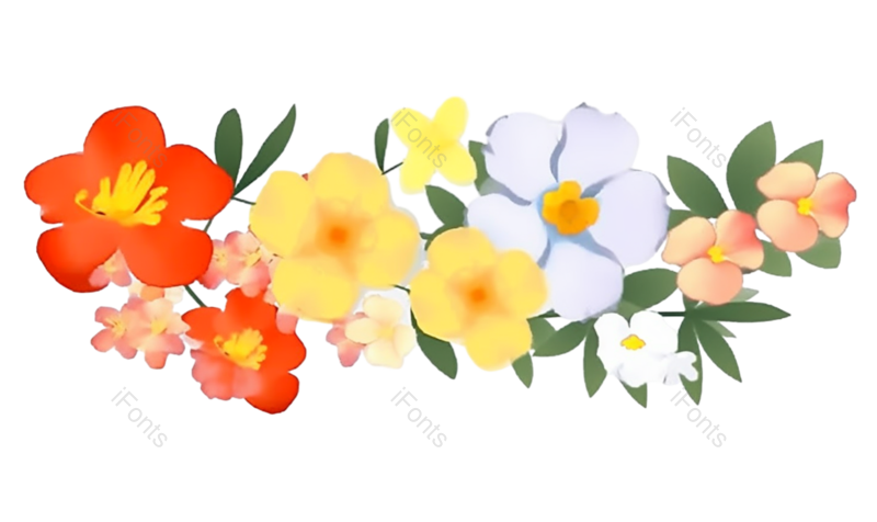 母亲节图片,父亲节元素,请柬PNG,红色的花免抠素材